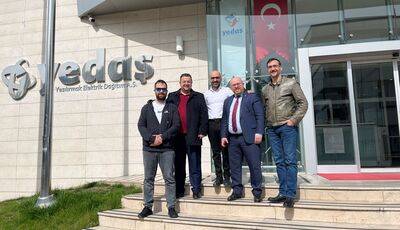 UEDAŞ TEKNİK HEYETİNDEN YEDAŞ'A ZİYARET