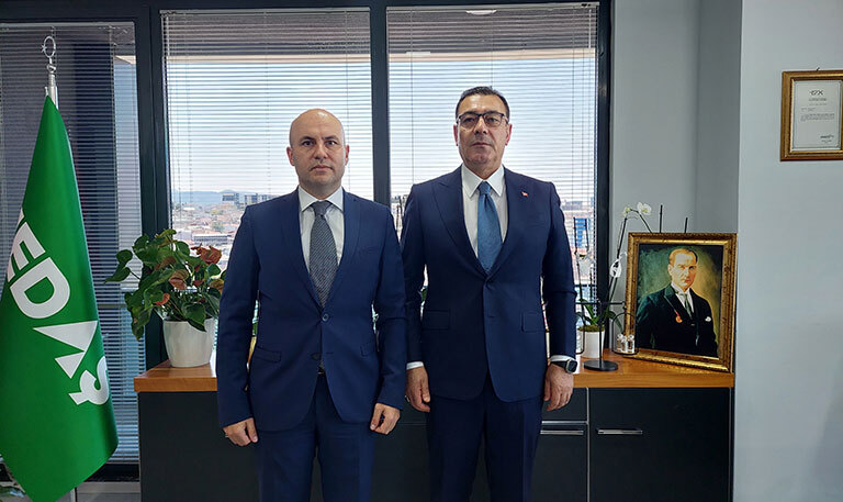 EÜAŞ HEYETİNDEN UEDAŞ 'a ZİYARET