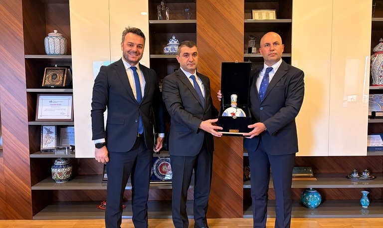 UEDAŞ'TAN TEİAŞ GENEL MÜDÜRÜ MUSTAFA PUSTU'YA NEZAKET ZİYARETİ